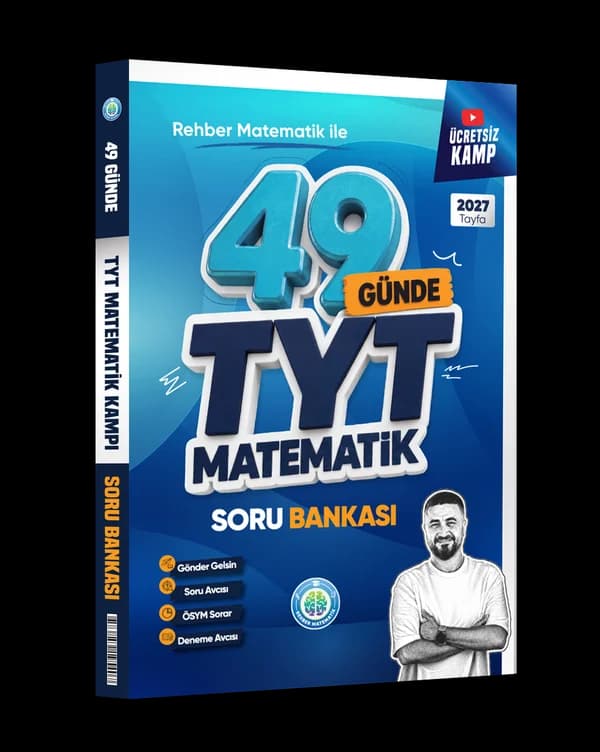 49 GÜNDE TYT MATEMATİK (SORU BANKASI) - 2027 kapak görseli