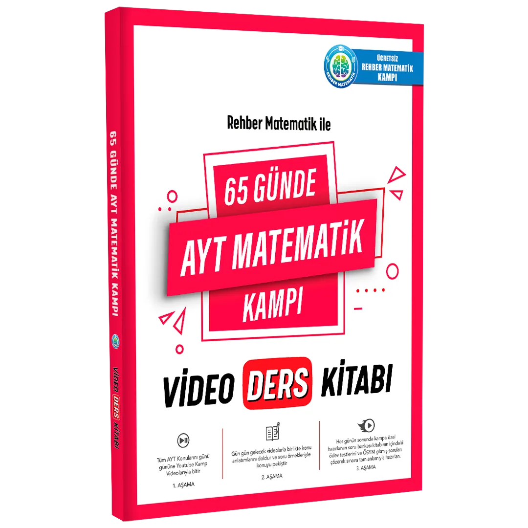 65 GÜNDE AYT MATEMATİK (VİDEO DERS KİTABI) kapak görseli