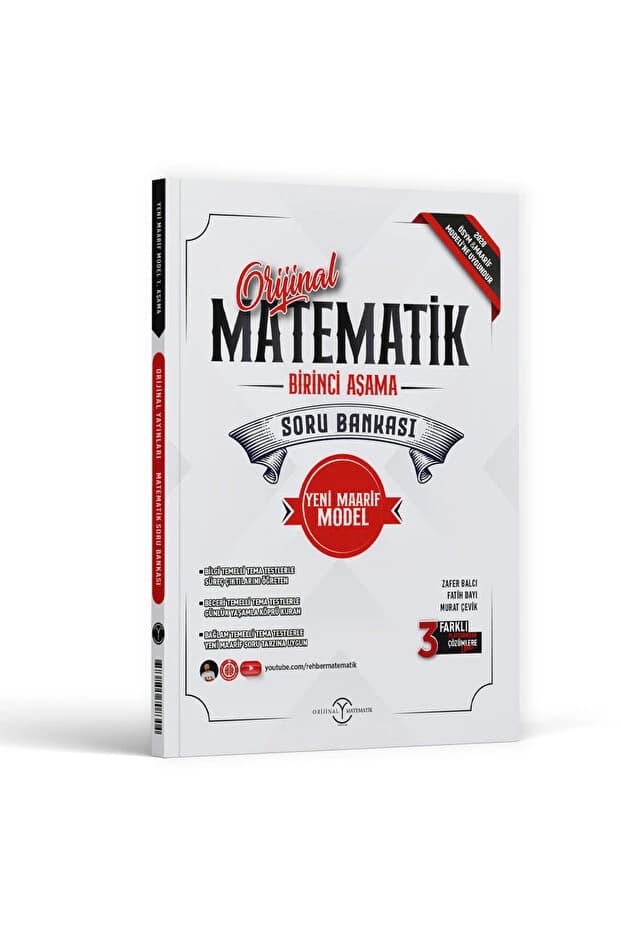 TYT MATEMATİK 1. AŞAMA MAARİF MODELİ SORU BANKASI 2028 kapak görseli