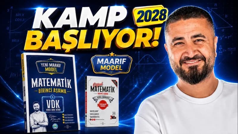 MAARİF MODEL MATEMATİK 1.AŞAMA KAMPI 2028 TAYFA