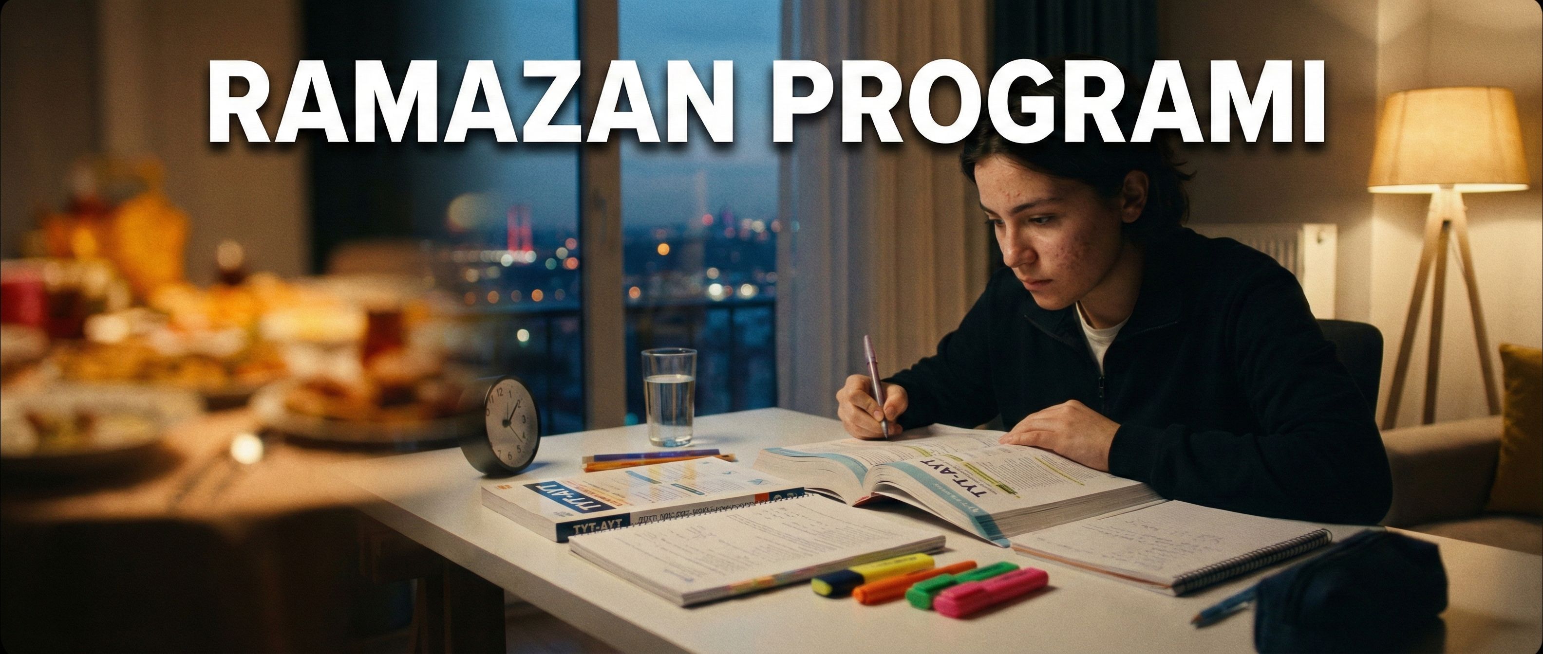 Ramazan’da Ders Verimini Katlayacak 3 Program: Gündüzcü–Gececi–Okulcu Net Plan (kapak görseli)