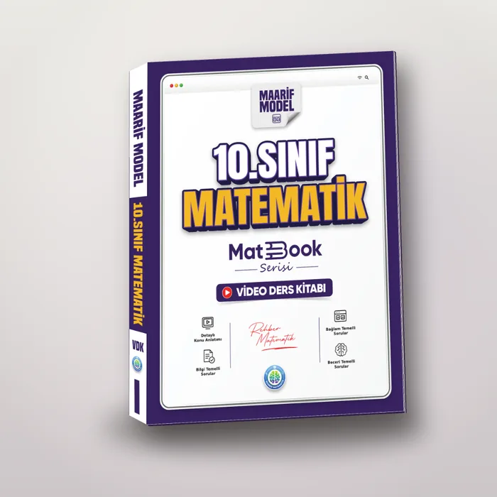 MatBook 10. Sınıf Matematik Video Ders Kitabı (VDK)
