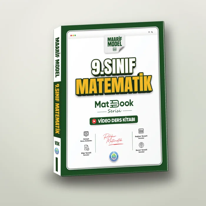 MatBook 9. Sınıf Matematik Video Ders Kitabı (VDK)