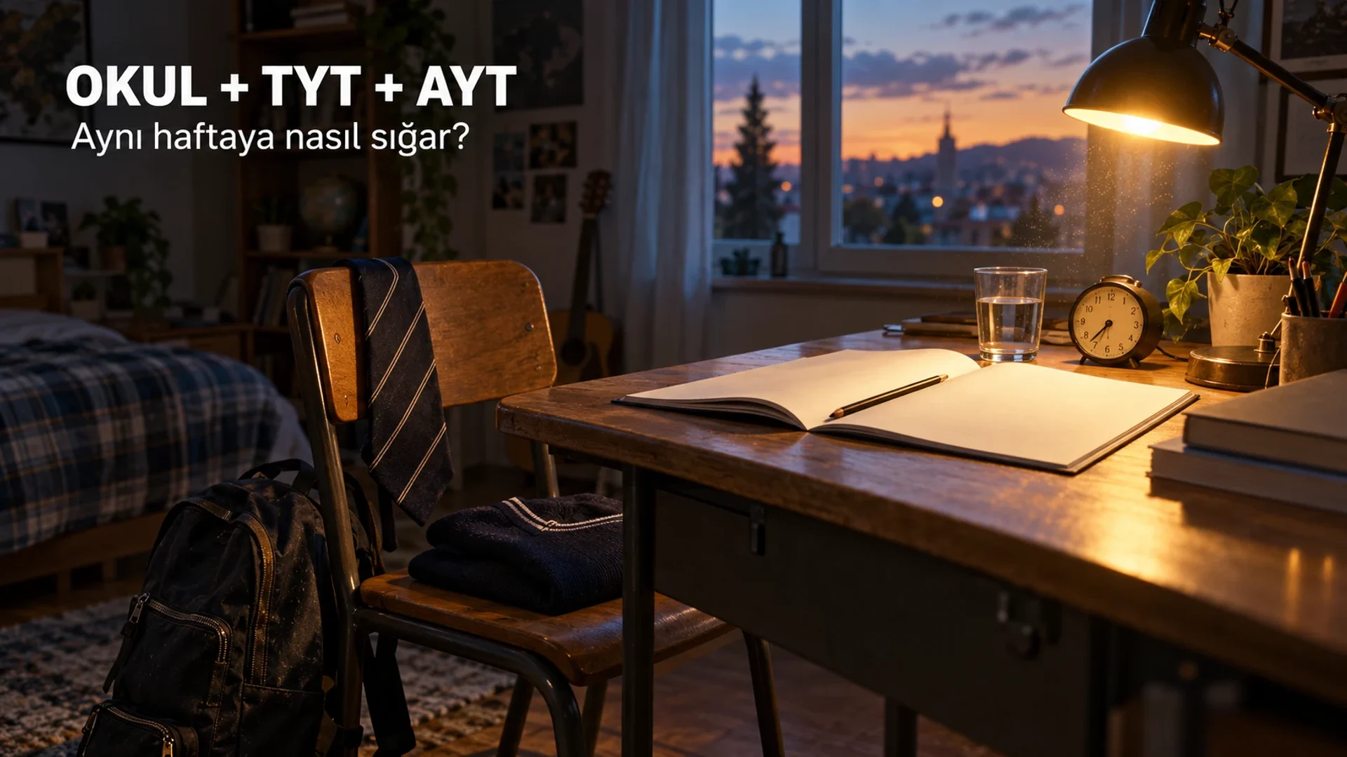Okul Devam Ederken TYT ve AYT Birlikte Nasıl Çalışılır? Çalışan Bir Haftalık Sistem
