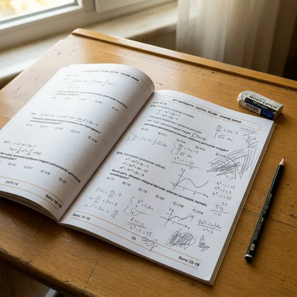 Zorlu bir AYT Matematik testi